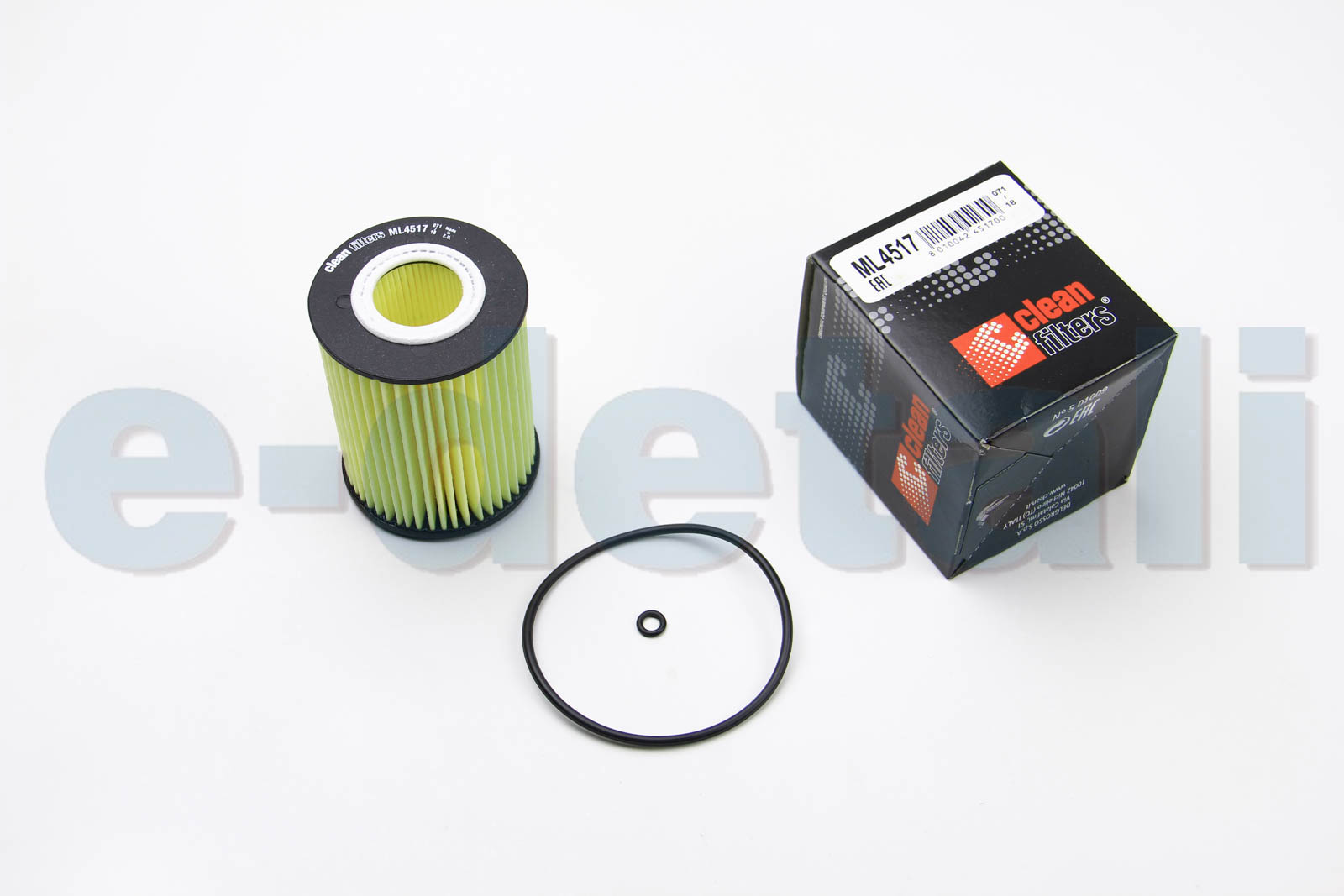 ML4517 CLEAN FILTERS Фильтр масла 3.0CDI Sprinter/Vito (639) 06-/MB PKW